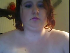 Fat girl on webcam