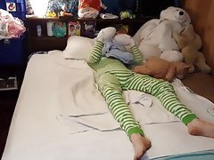 Diaper Boy Trapped in a Sleeper