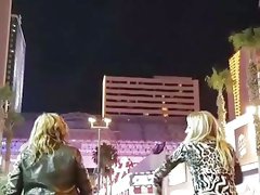 Twerking in the street (Vegas)