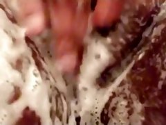 Soapy titties & pussy