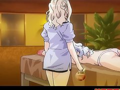 Closeup video of hardcore fucking with a sexy blonde - Anime