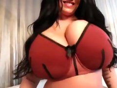 Huge tits in bra
