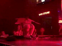 Outstanding striptease by a lustful babe Tiffany Tyler