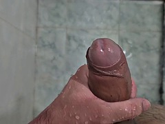 BIG COCK CUM IN THE SHOWER - follow my only fans: nutboyz